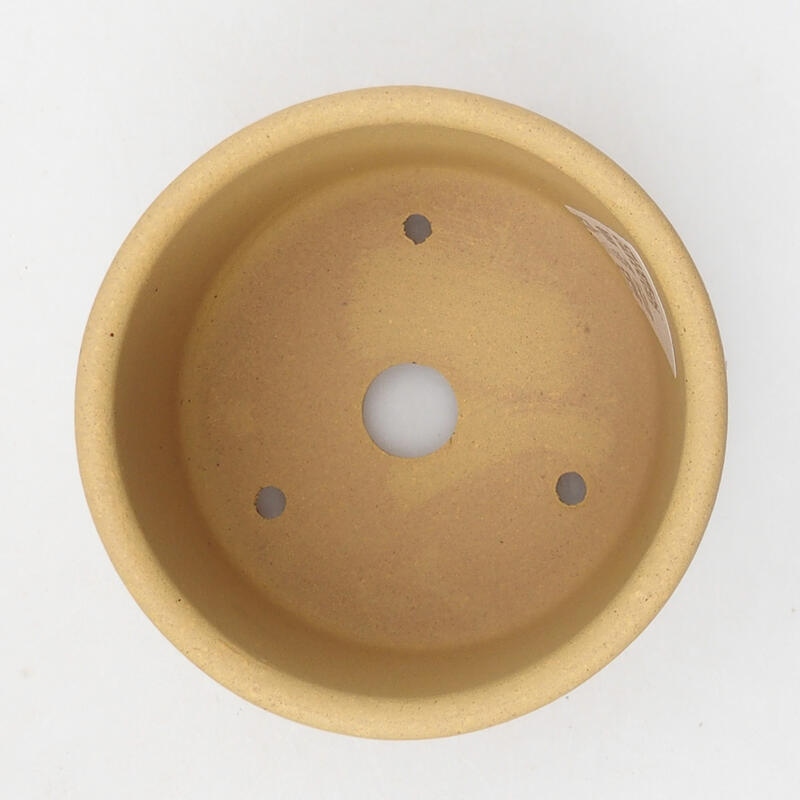 Bonsaischale 7,5 x 7,5 x 6,5 cm, Farbe ocker