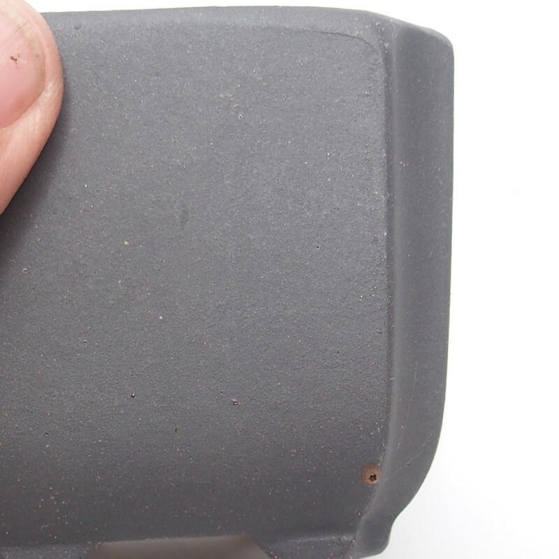 Bonsaischale 7 x 7 x 6 cm, schwarz