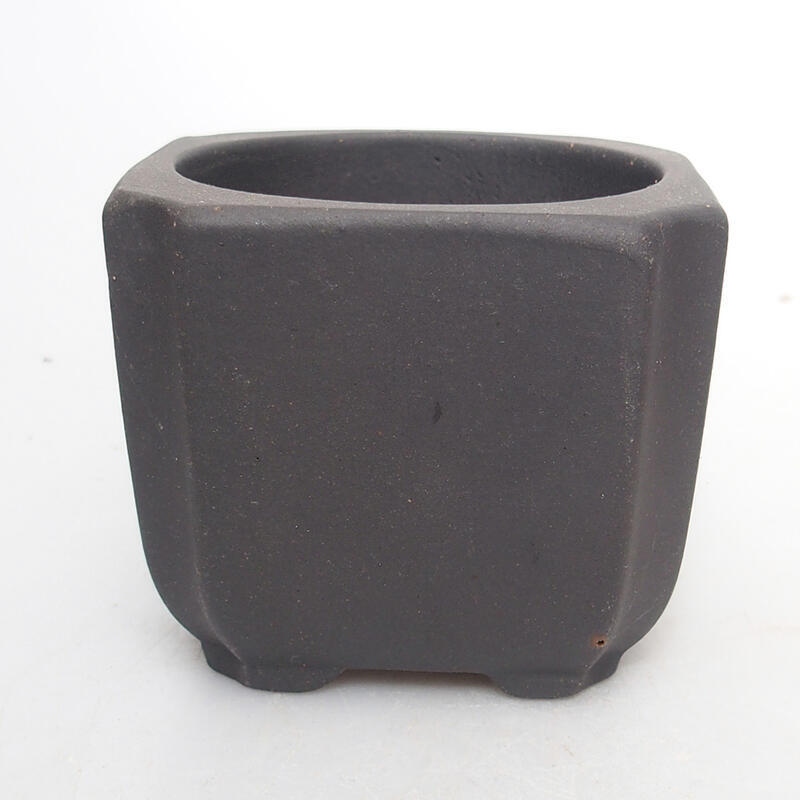 Bonsaischale 7 x 7 x 6 cm, schwarz
