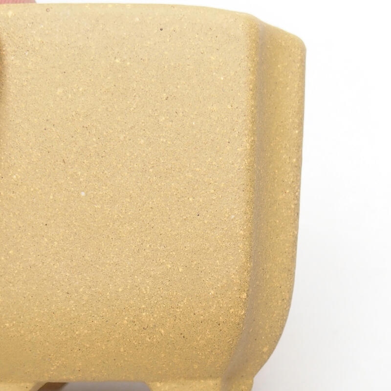 Bonsaischale 7 x 7 x 6 cm, Farbe ocker