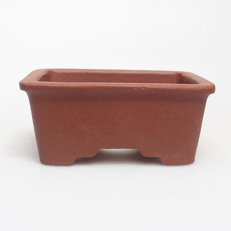 Bonsaischale 9 x 7 x 4 cm, ziegelfarben