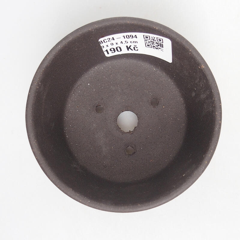 Bonsaischale 9 x 9 x 4,5 cm, Farbe schwarz