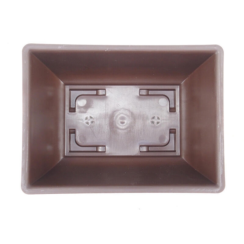 Bonsaischale Kunststoff MP-1 braun - 15 x 11 x 6,5 cm