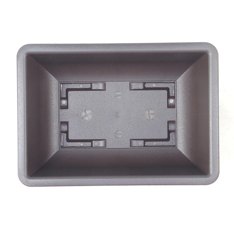 Bonsaischale Kunststoff MP-2vacl Braun - 21,5 x 15,5 x 7,5 cm