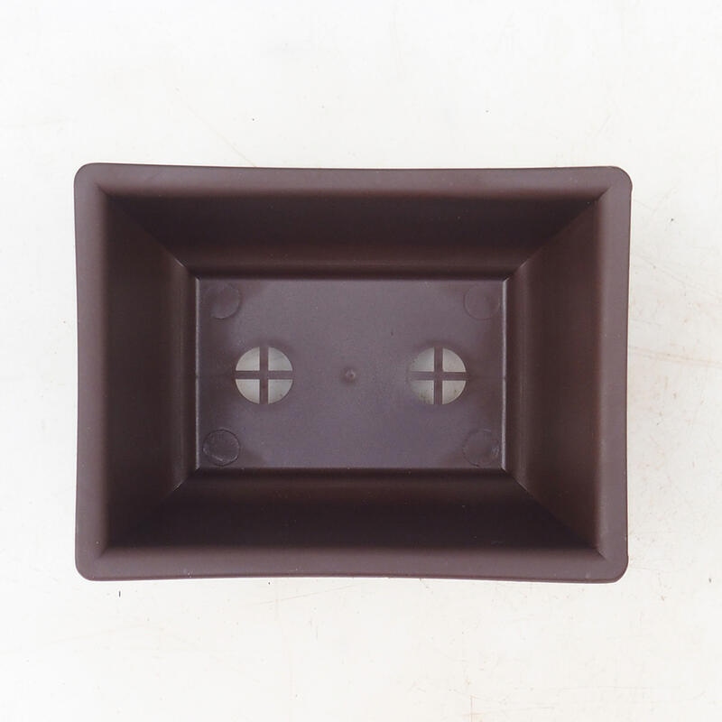 Bonsaischale Kunststoff MP-3 braun - 11 x 8 x 5,5 cm