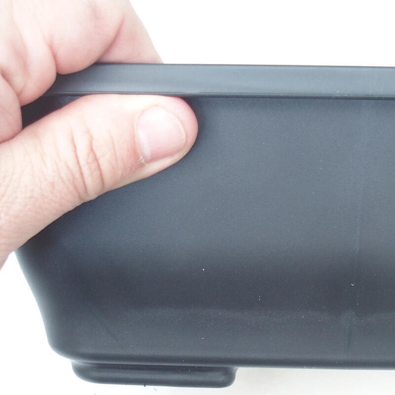 Bonsaischale Kunststoff MP-9 schwarz - 23 x 19 x 9 cm
