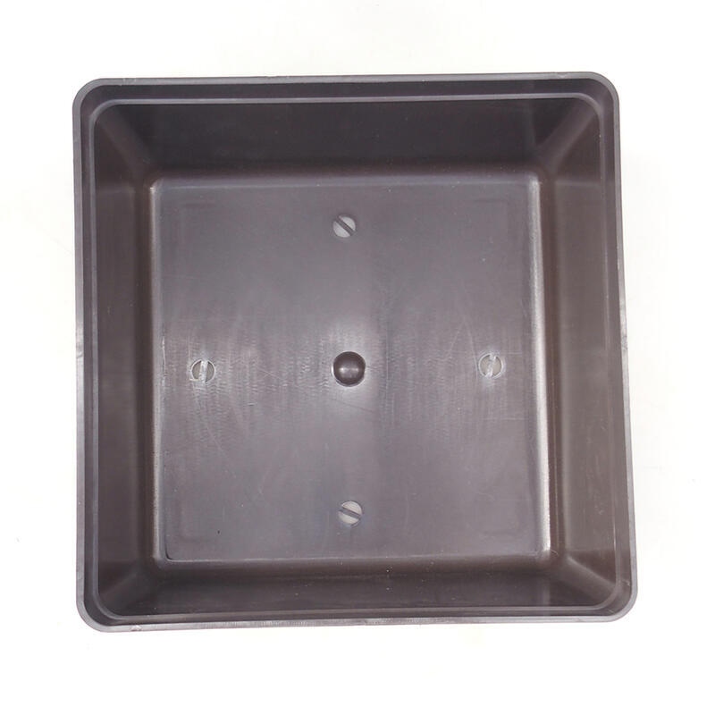 Bonsaischale Kunststoff YMDR-3 braun - 20 x 20 x 10 cm