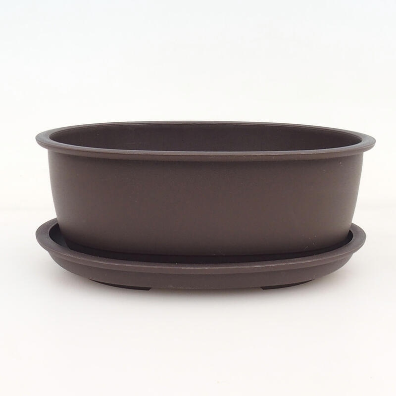 Bonsaischale+Schale Kunststoff MP-4 - 16 x 12,5 x 6 cm