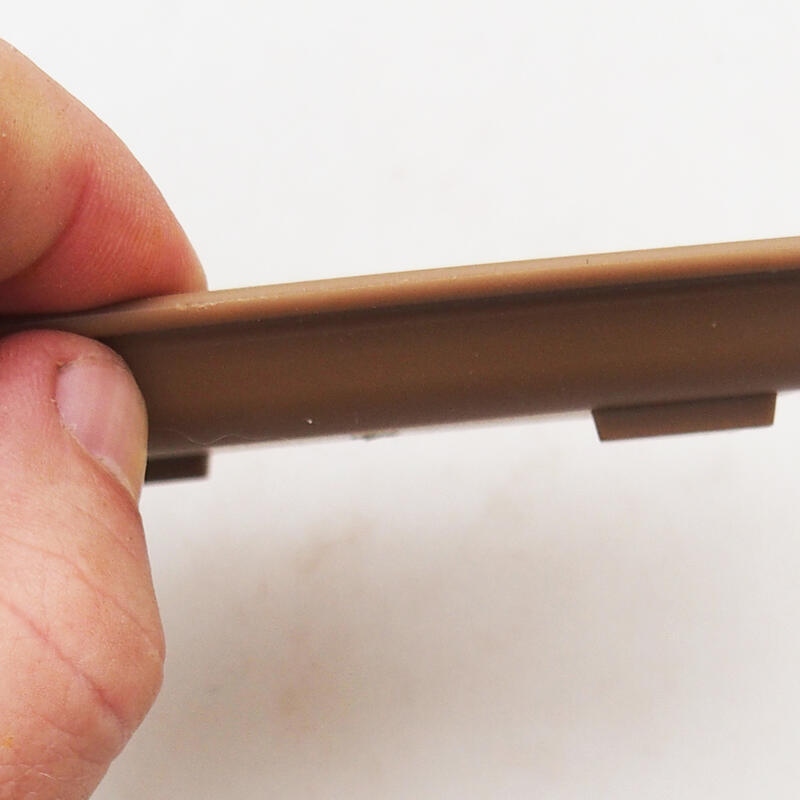 Bonsai Untertasse Kunststoff PP-3 Kaffee 11 X 8 X 1,5 CM