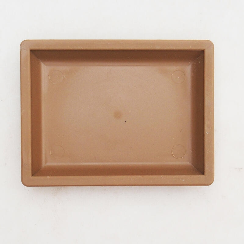 Bonsai Untertasse Kunststoff PP-3 Kaffee 11 X 8 X 1,5 CM