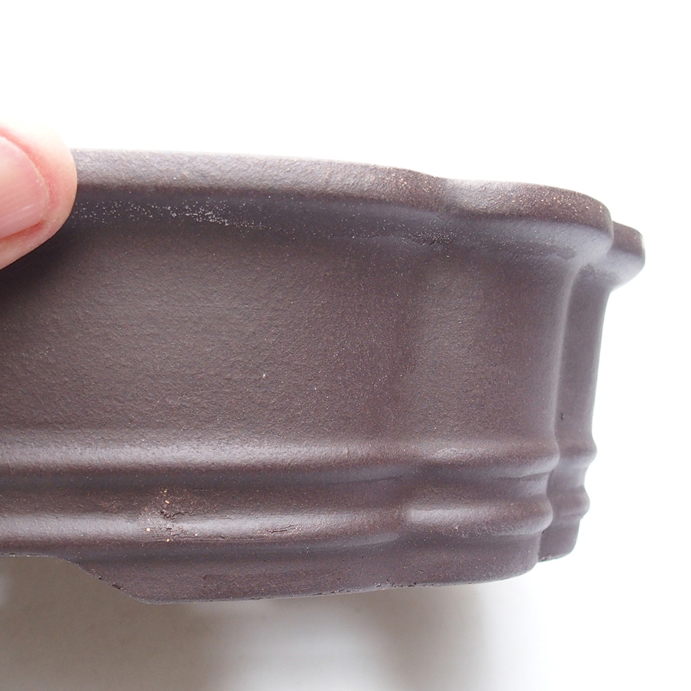 Schale 26 x 21 x 6,5 cm braun