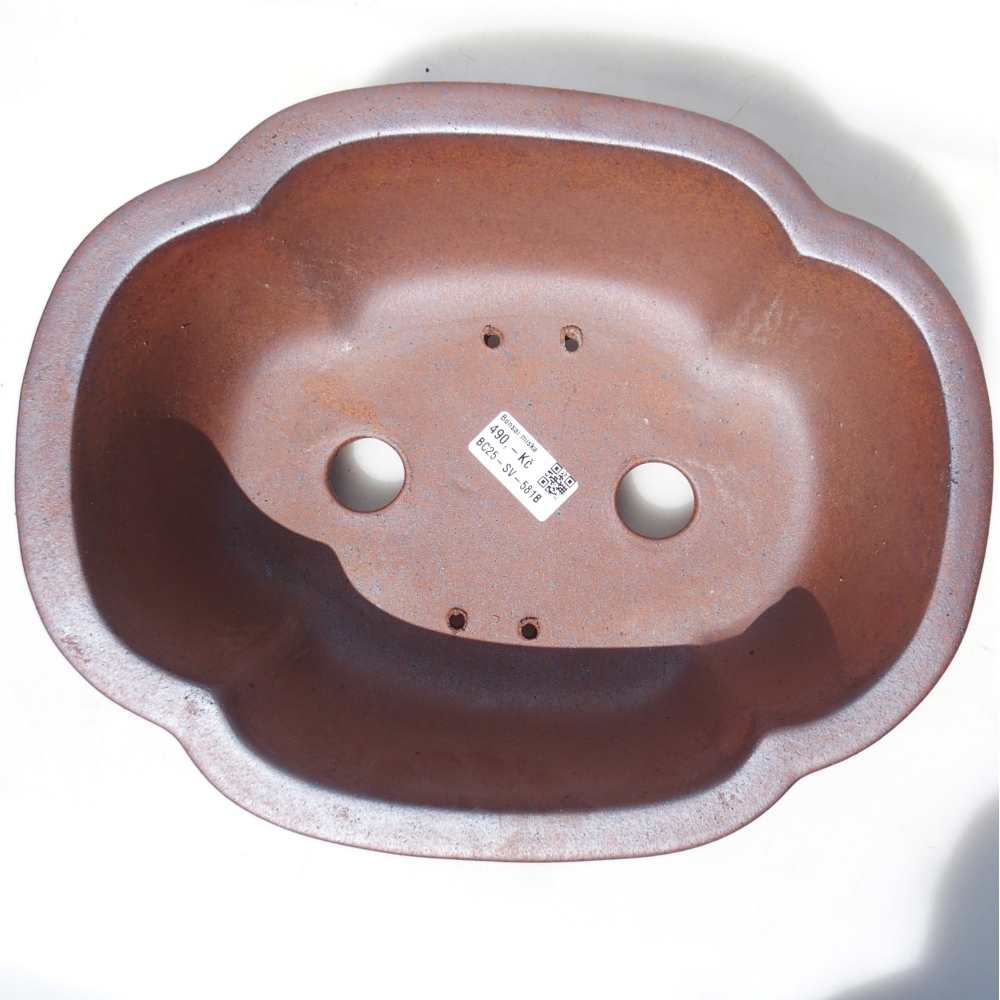 Schale 31 x 24,5 x 10,5 cm braun