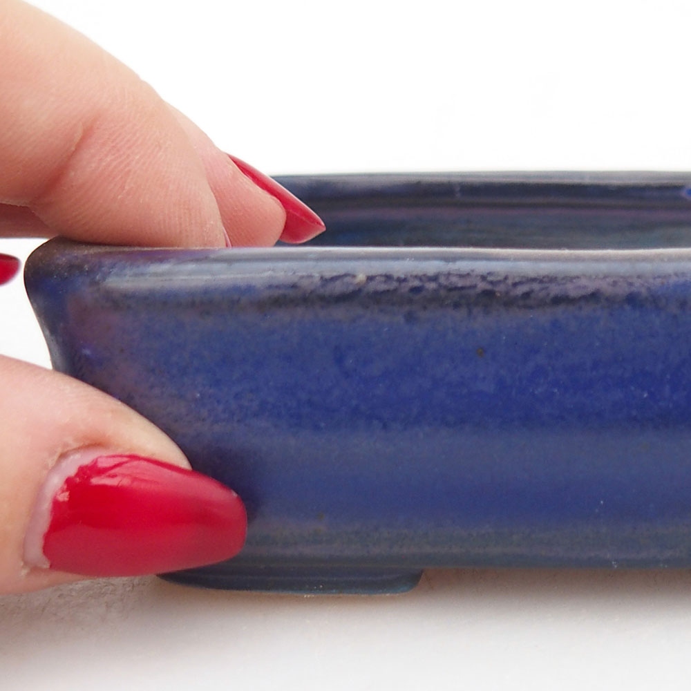 Bonsaischale aus Keramik 125 x 10 x 3 cm, braun