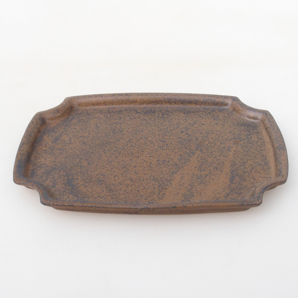 Keramikschale H03 - 17 x 12,5 x 1 cm - braun