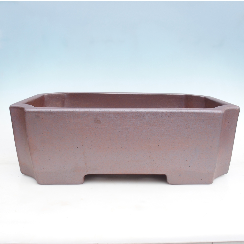 Bonsaischale aus Keramik 52,5 x 35,5 x 18 cm , Farbe Metall - NUR PERSÖNLICHE ABHOLUNG oder Palettentransport