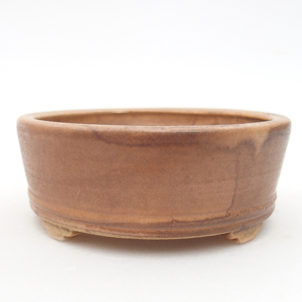 Bonsaischale aus Keramik 9 x 9 x 3,5 cm, rosa