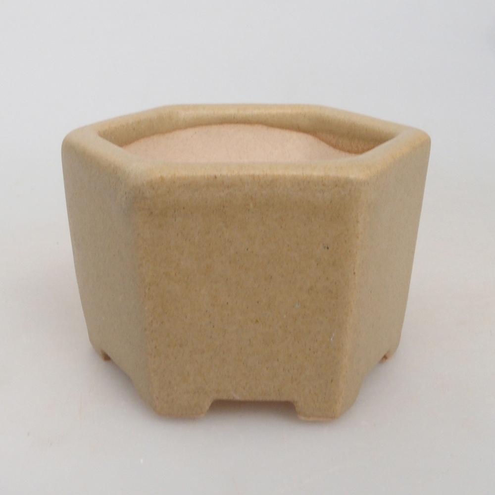 Mini-Bonsaischale 6,5 x 6 x 4 cm, braun