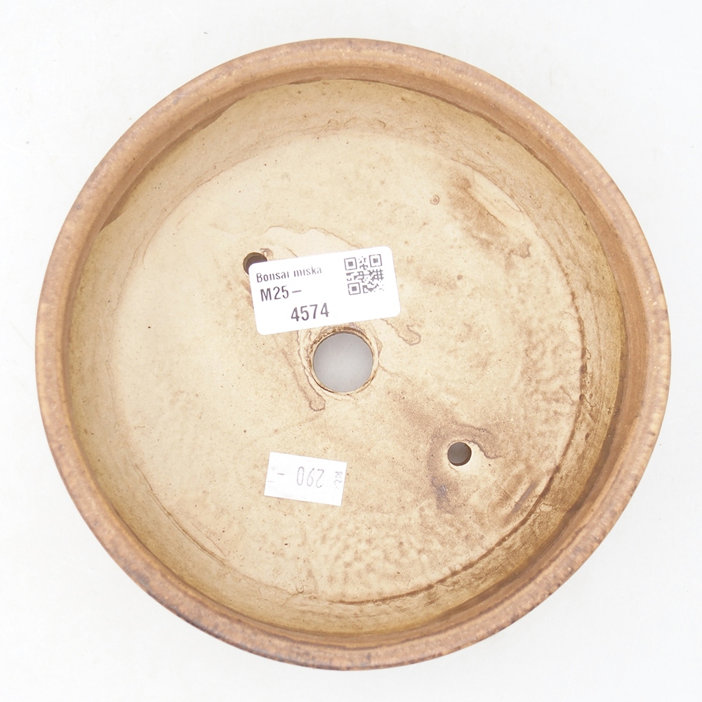 Bonsaischale aus Keramik 15,5 x 15,5 x 4,5 cm, rosa