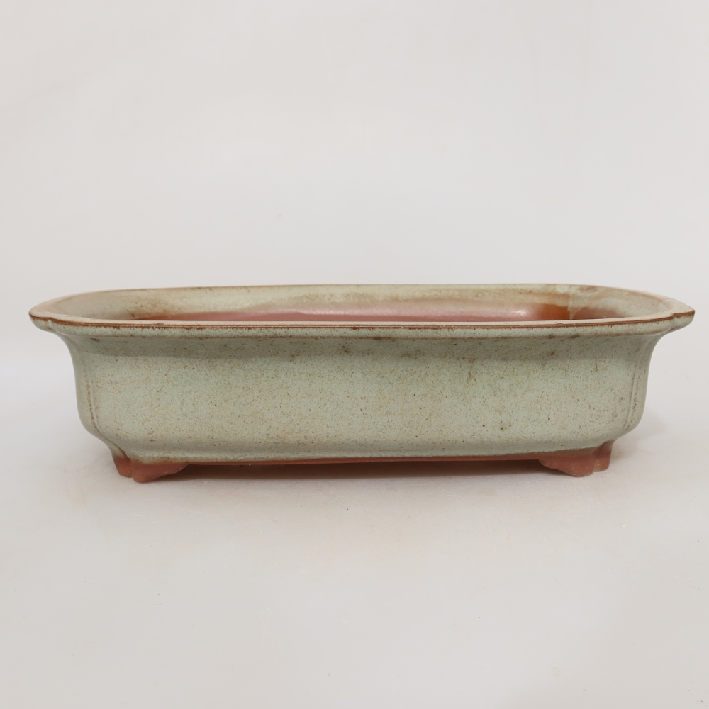 Keramikschale  24 x 17 x 6 cm, Farbe: Beige