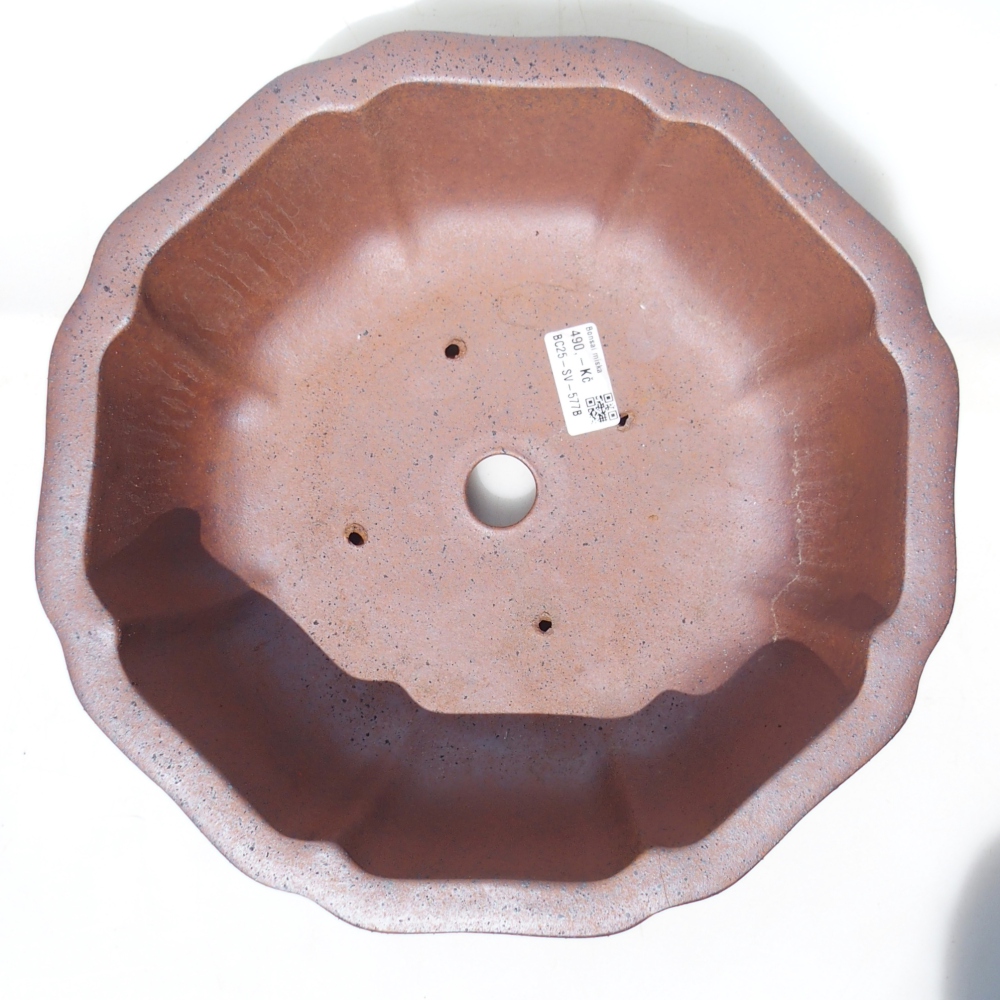 Schale 30 x 30 x 11 cm braun