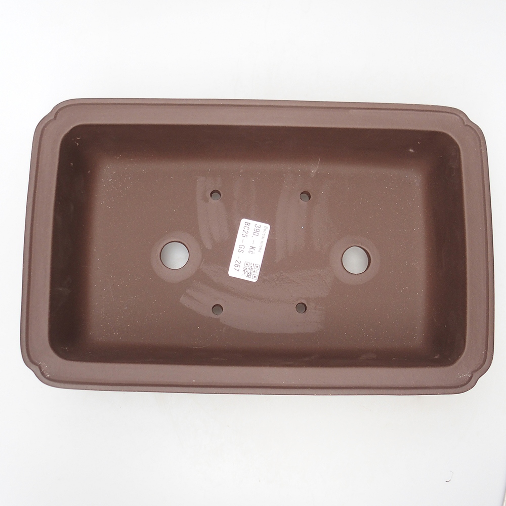 Schale 28 x 18 x 7,5 cm braun