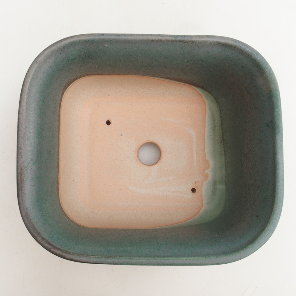 Bonsaischale H36 - 17 x 15 x 7,5 cm - grün
