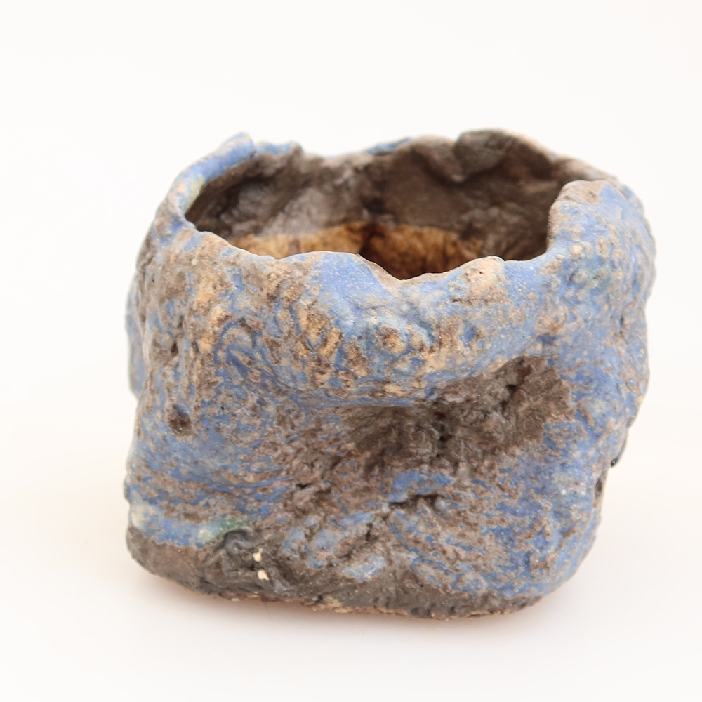 Keramikschale  6 x 5,5 x 6 cm, Farbe: Blau