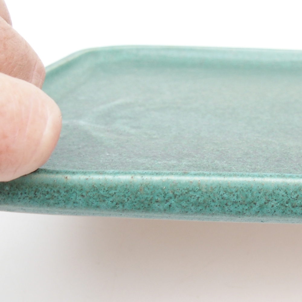 Keramikschale H07 - 28 x 19 x 1,5 cm - braun