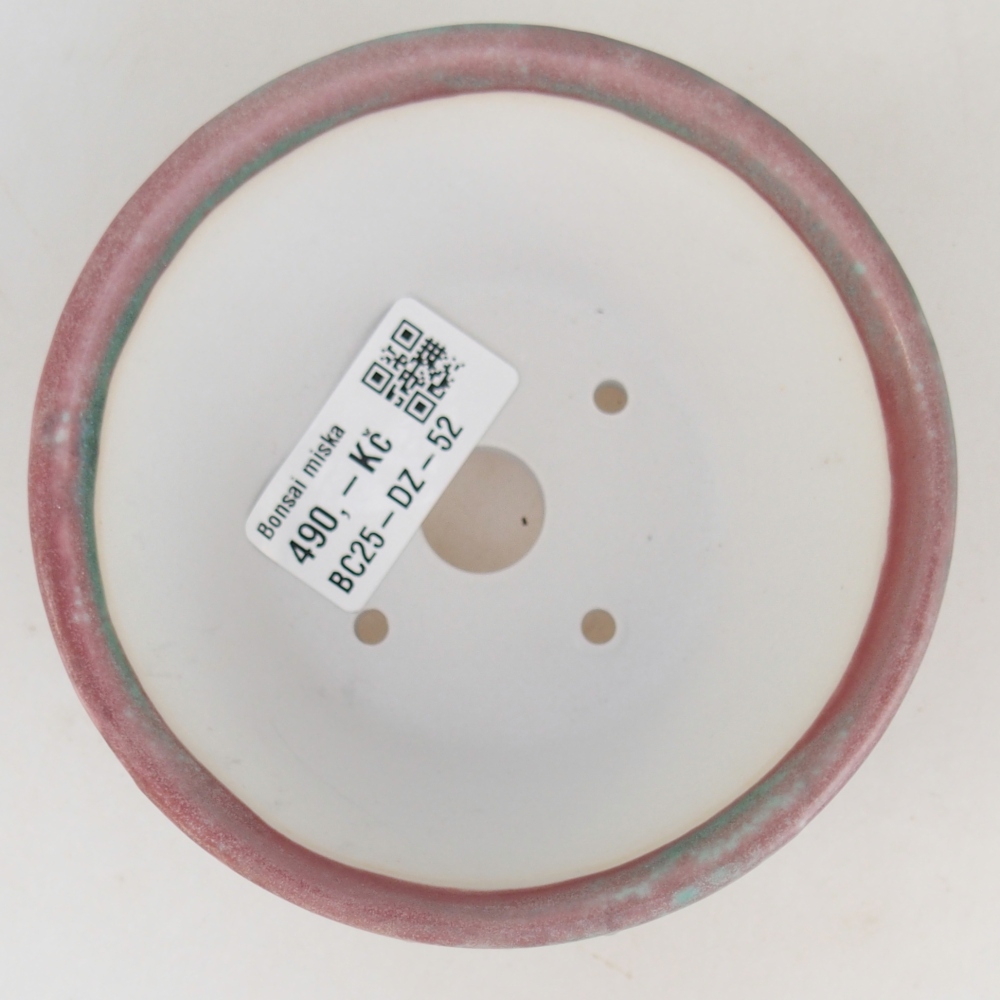 Bonsaischale aus Keramik 10,5 x 10,5 x 5 cm, grün