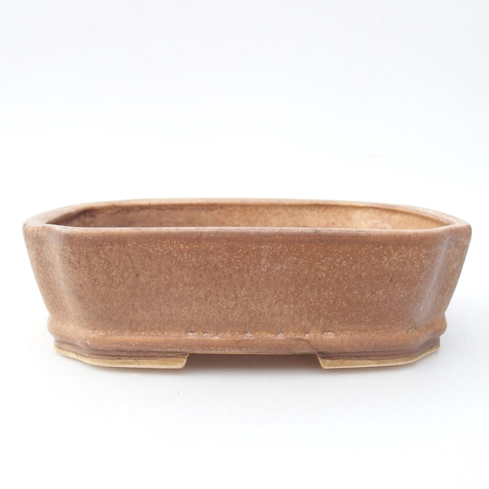 Bonsaischale aus Keramik 17,5 x 14 x 4,5 cm, Farbe unterschiedlich