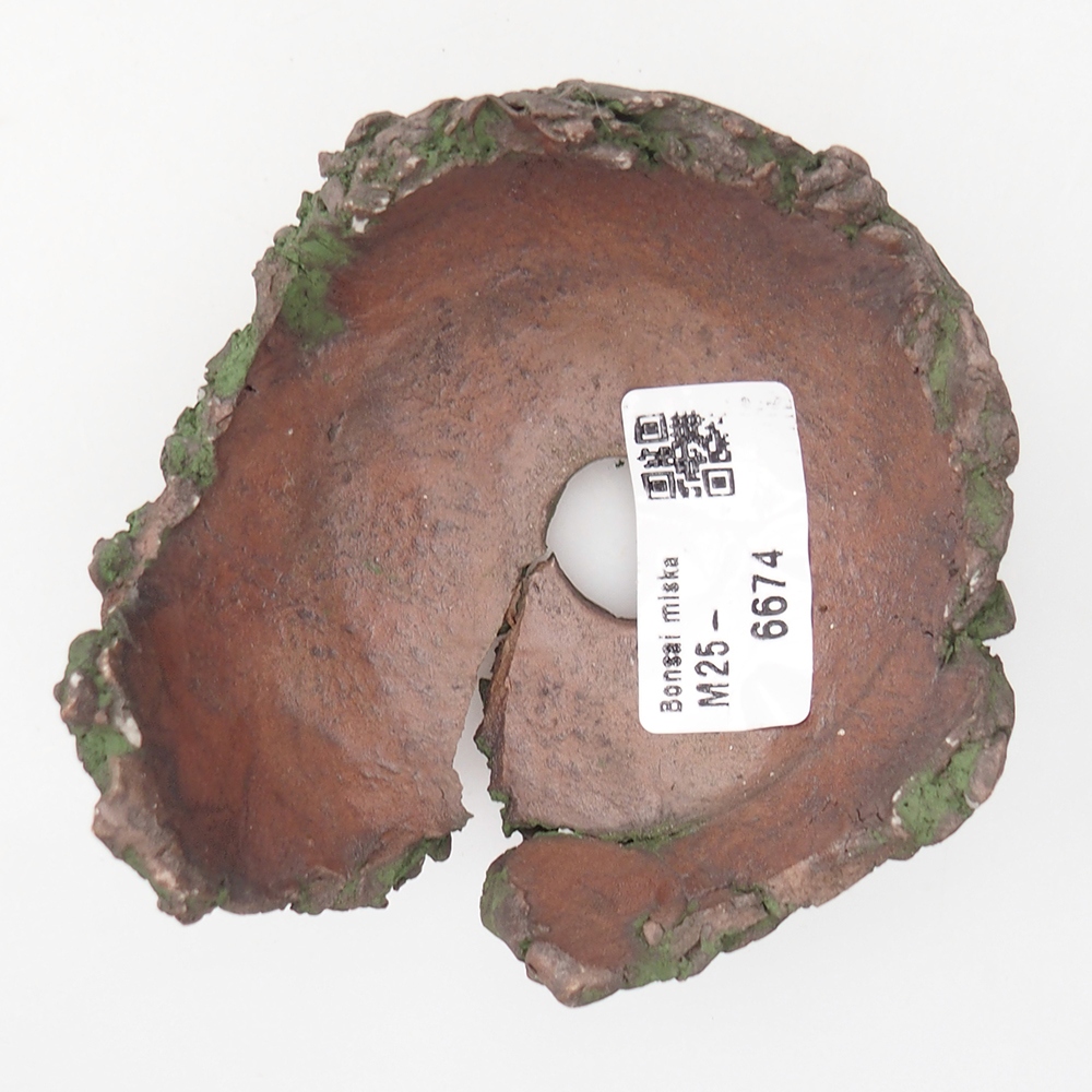 Keramikschale 9 x 9,5 x 5,5 cm , Farbe grün