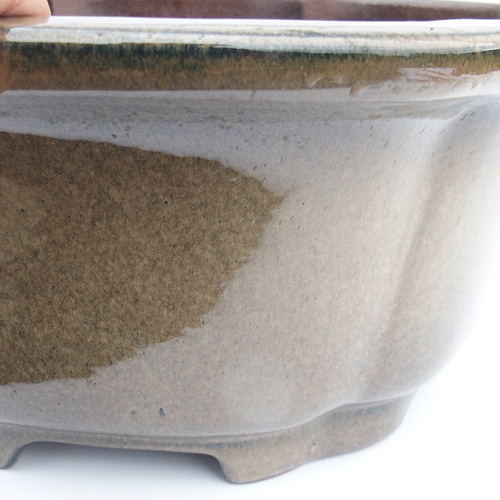 Schale 51 x 21 cm grau