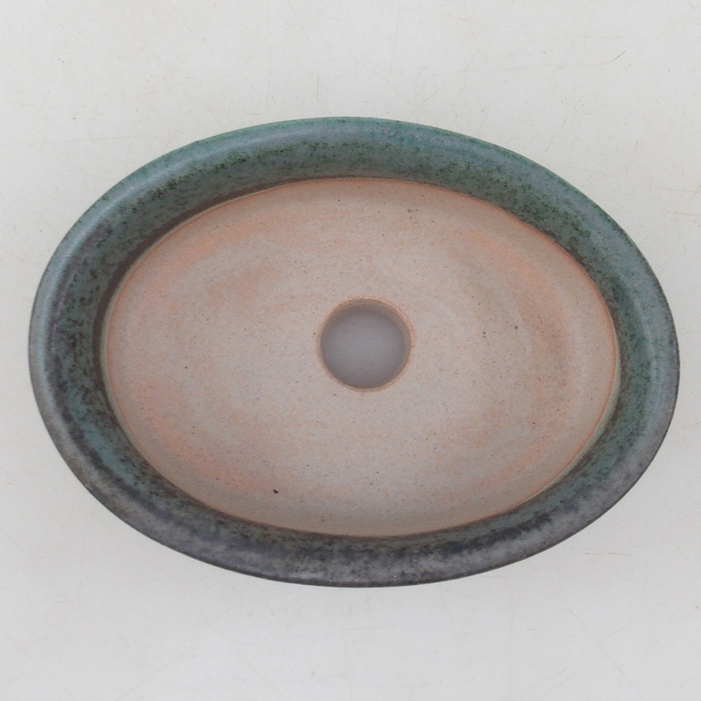 Bonsaischale H04 - 10,5 x 7,5 x 3 cm - grün