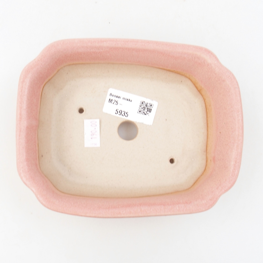 Bonsaischale aus Keramik 15,5 x 12 x 6 cm, Farbe blau