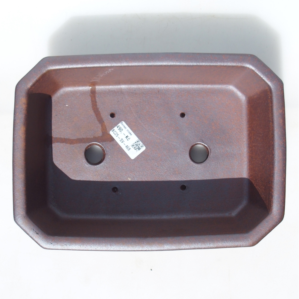 Schale 27 x 19,5 x 8 cm braun