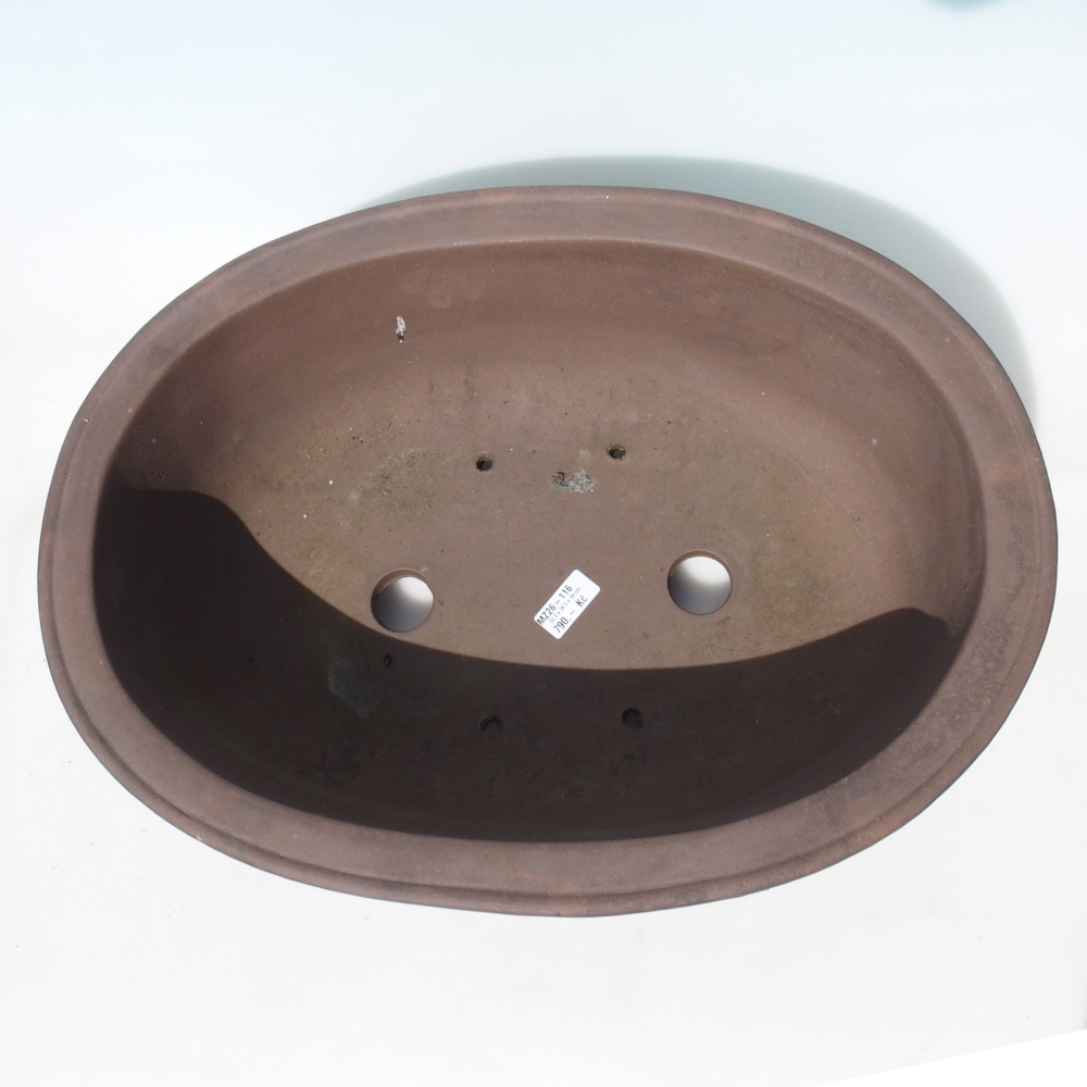 Bonsaischale 52,5 x 38,5 x 18 cm - braun