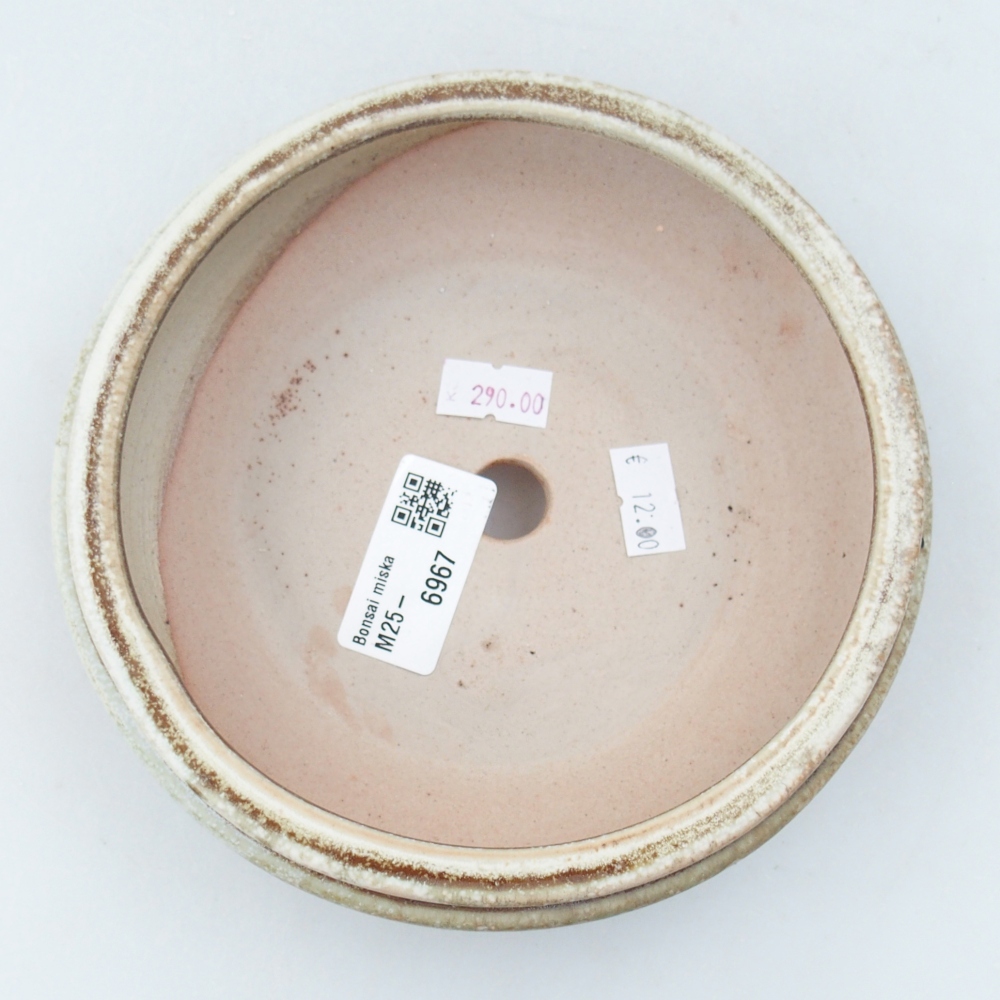 Bonsaischale aus Keramik 15 x 15 x 5 cm, grün