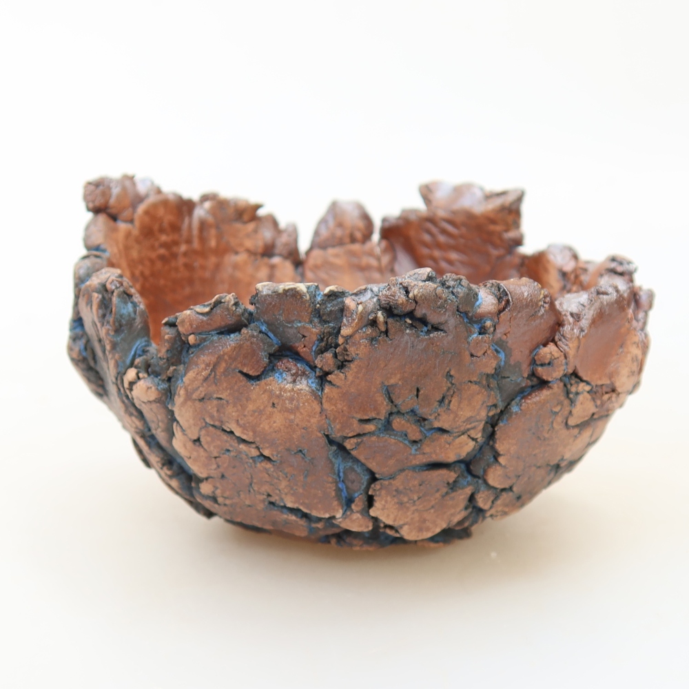 Keramikschale 11 x 10,5 x 6 cm, Farbe: Blau