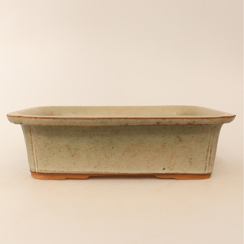 Keramikschale  20 x 15,5 x 5,5 cm, Farbe: Beige