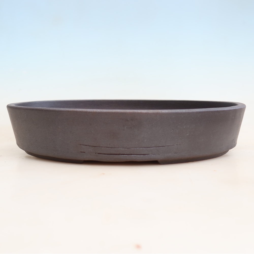 Keramik-Bonsai-Schale 37 x 30 x 7 cm, Farbe: braun