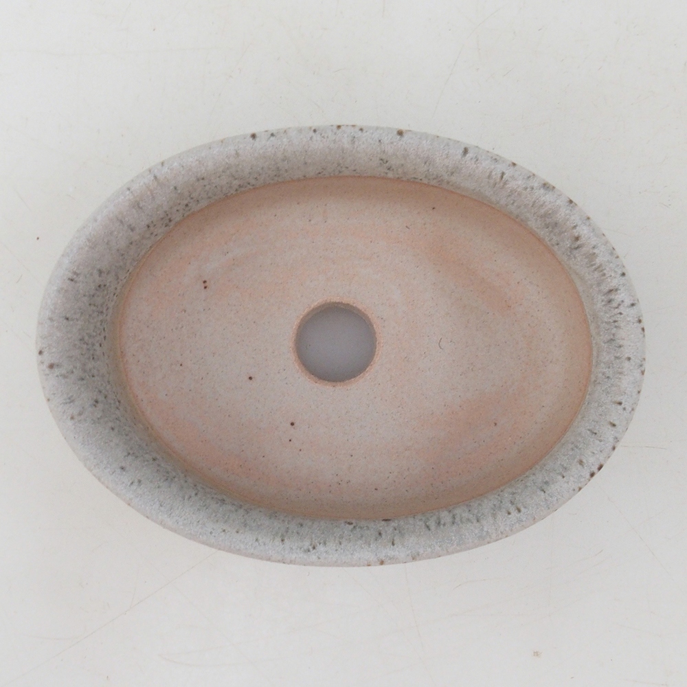 Bonsaischale H04 - 10,5 x 7,5 x 3 cm - beige