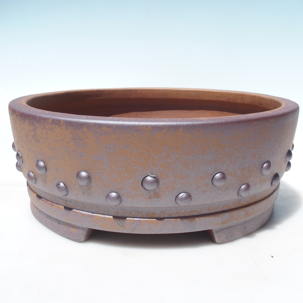 Schale 31,5 x 31,5 x 11,5 cm braun