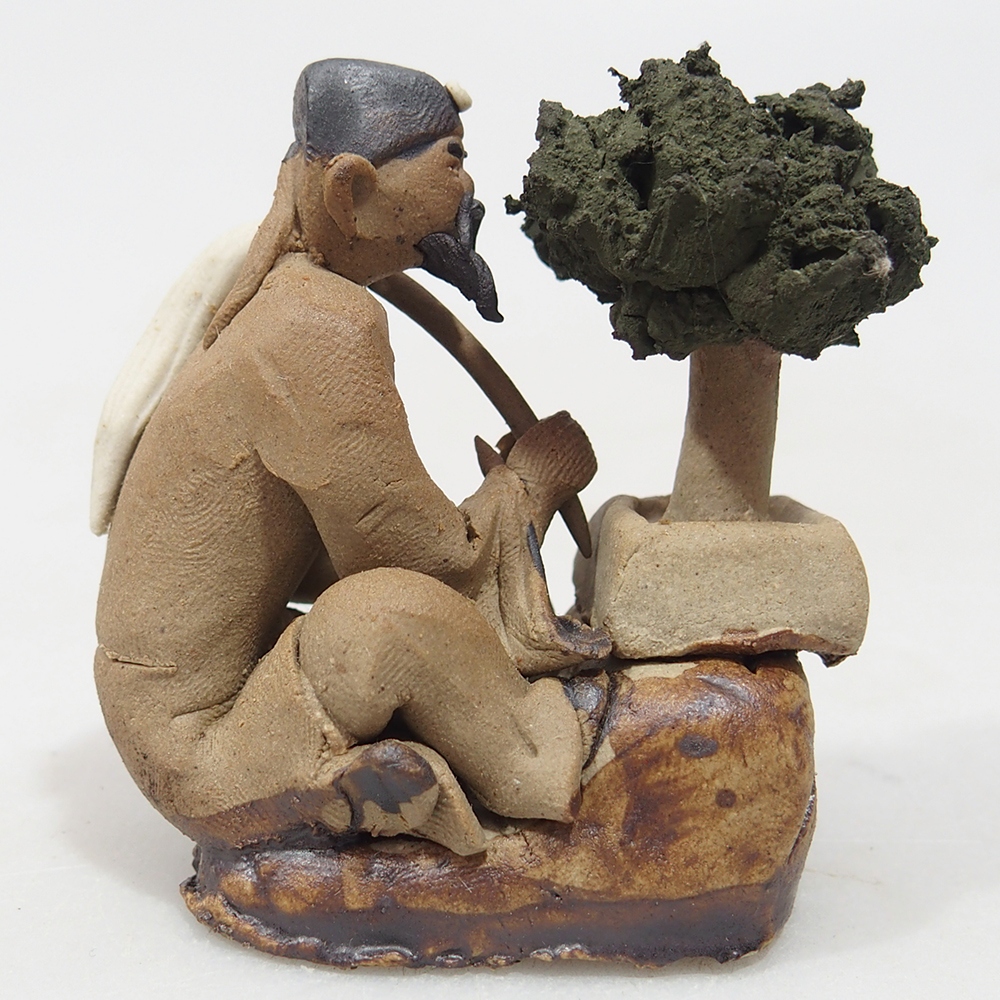 Keramik-Figur - Bonsaiista