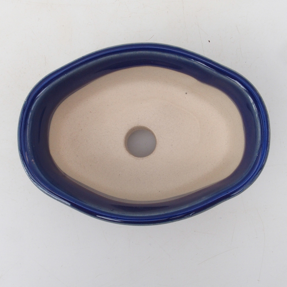 Bonsaischale H05 - 11 x 8 x 4 cm - blau
