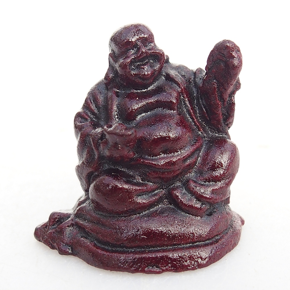 Roter Buddha