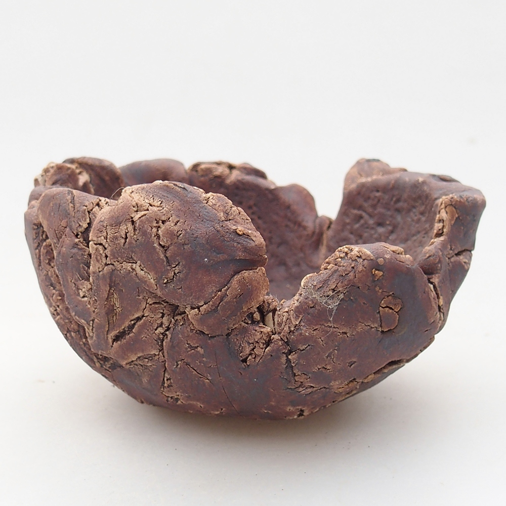 Keramikschale 10 x 9 x 5,5 cm , Farbe braun