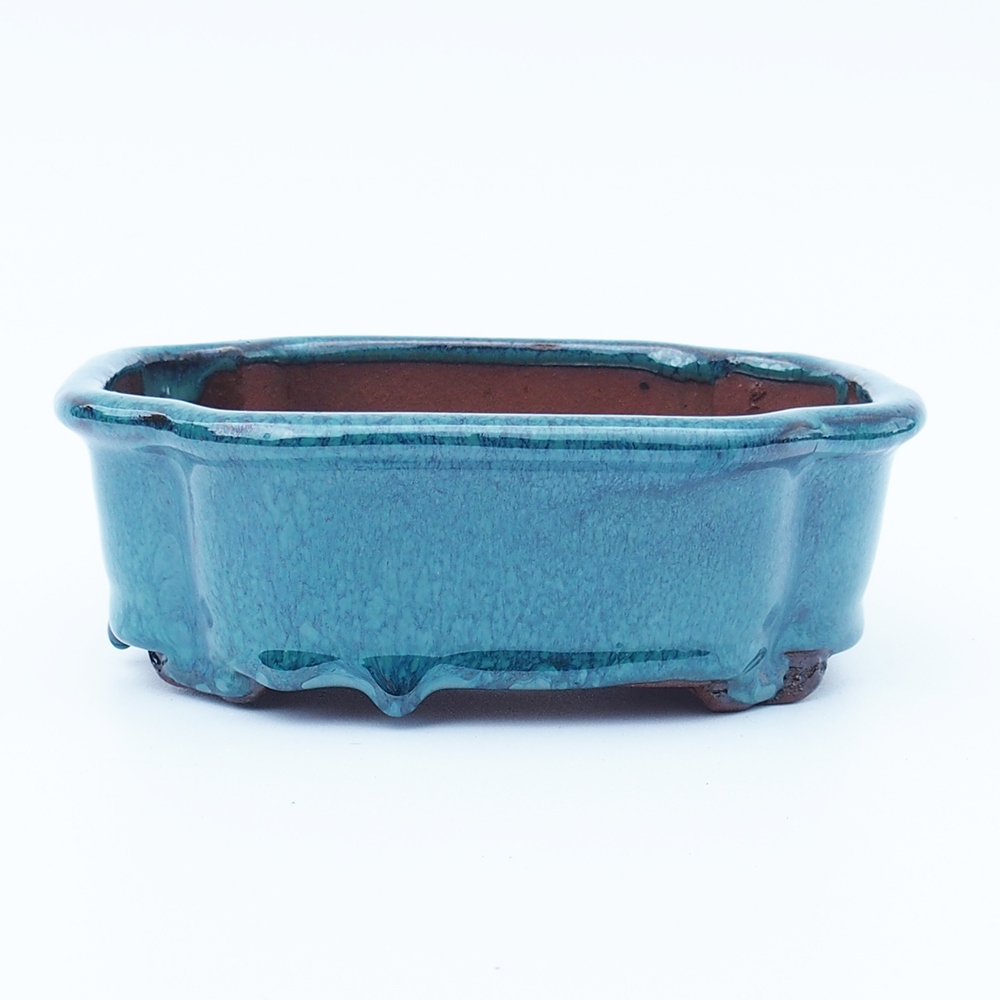 Schale 16 x 13 x 5,5 cm grün-blau