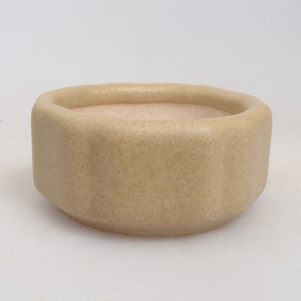 Mini-Bonsaischale 4,5 x 4,5 x 2 cm, braun