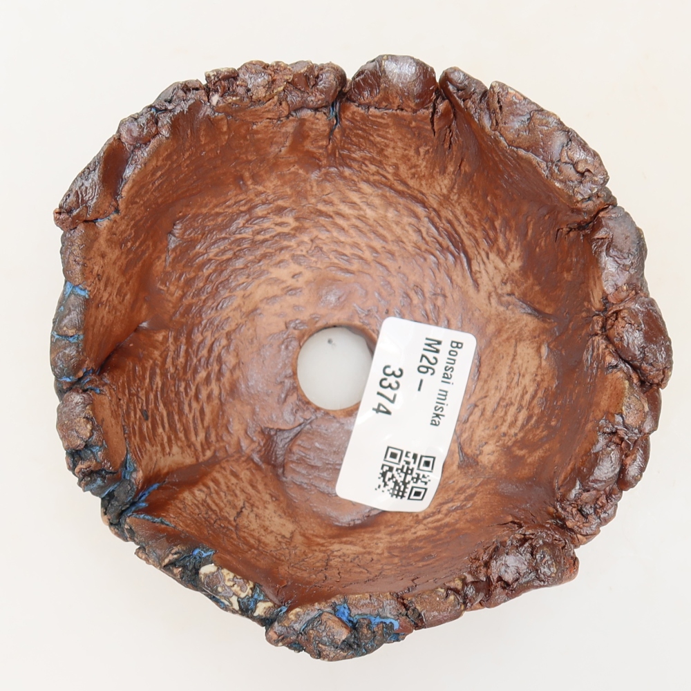 Keramikschale 11 x 10,5 x 6 cm, Farbe: Blau
