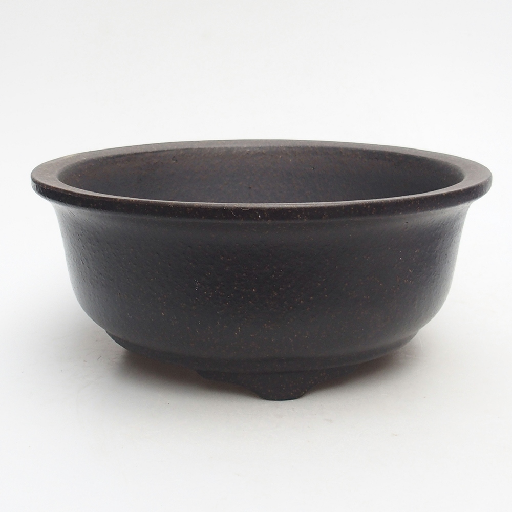 Schale 20 x 20 x 9 cm braun ocker